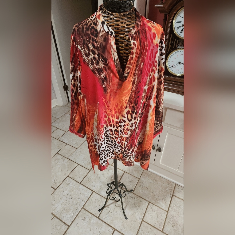 Ladies Animal Print Top